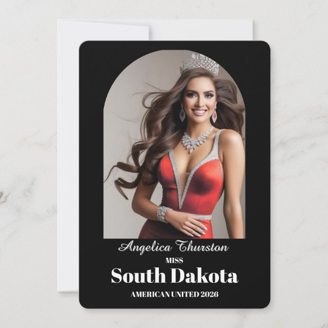 Carte Autographe Elegant Essentials Pageant (Devant)