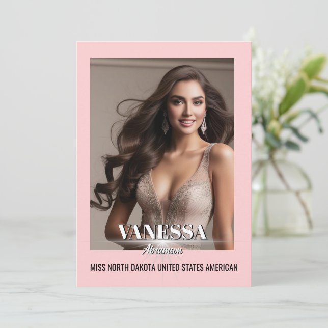 Carte Autographique Star Ultimate (Debout devant)