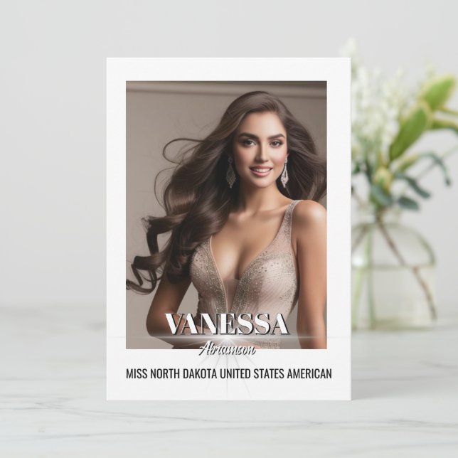 Carte Autographique Star Ultimate (Debout devant)