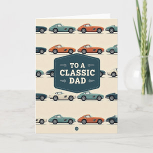 Carte automatique Papa Classique sarcelle