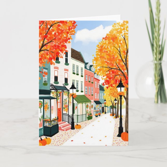 Carte Automne (Devant)