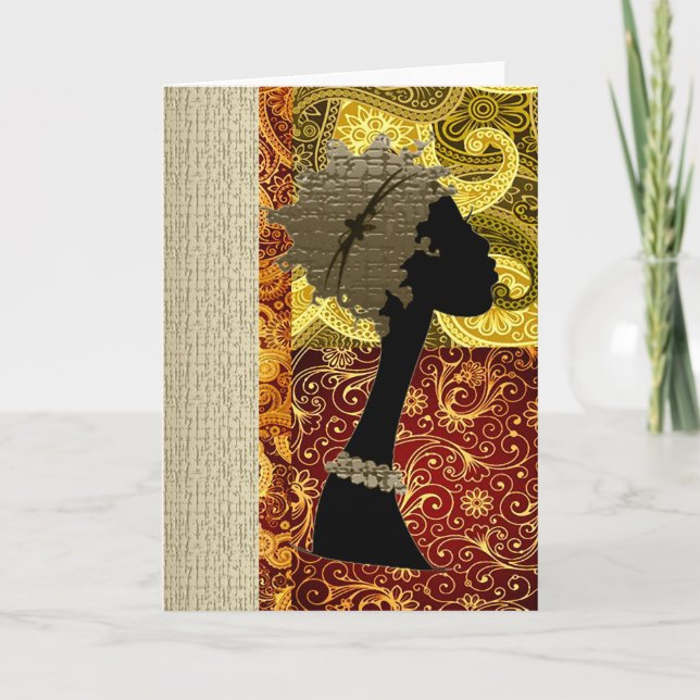 Carte Automne africain (Devant)