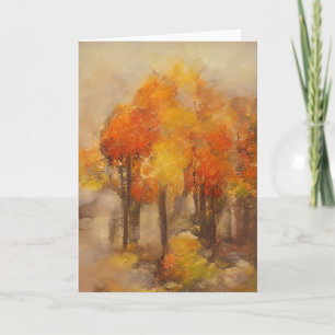 Carte Automne chez moi
