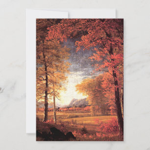 Carte Automne en Amérique, comté d'Oneida, New York