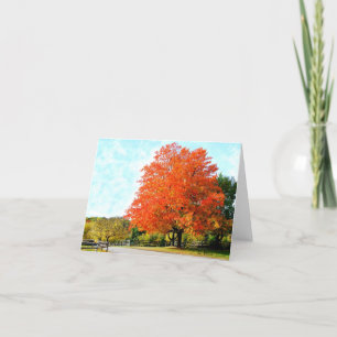 Carte Automne heureux