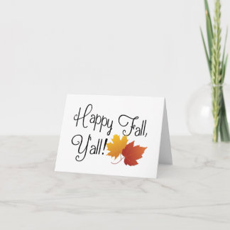 Carte Automne heureux vous il est récolte de