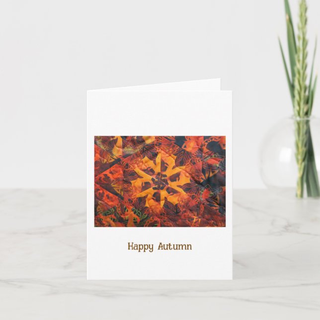 Carte Automne naissant 1 (Devant)