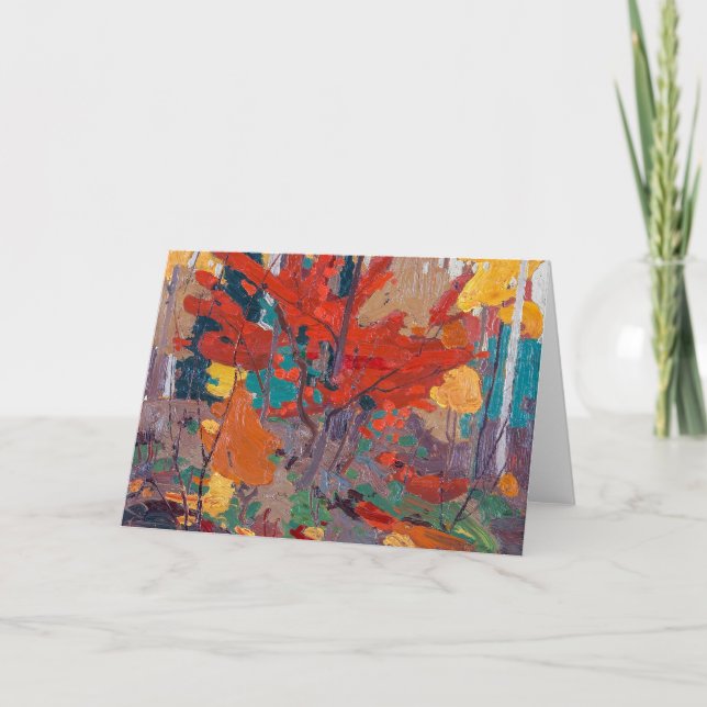Carte Automne | Tom Thomson | (Devant)