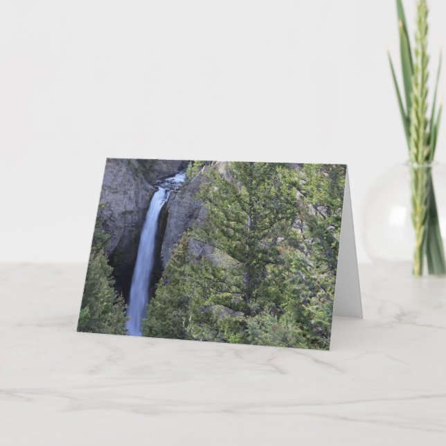 Carte Automnes de tour, parc national de Yellowstone, (Devant)