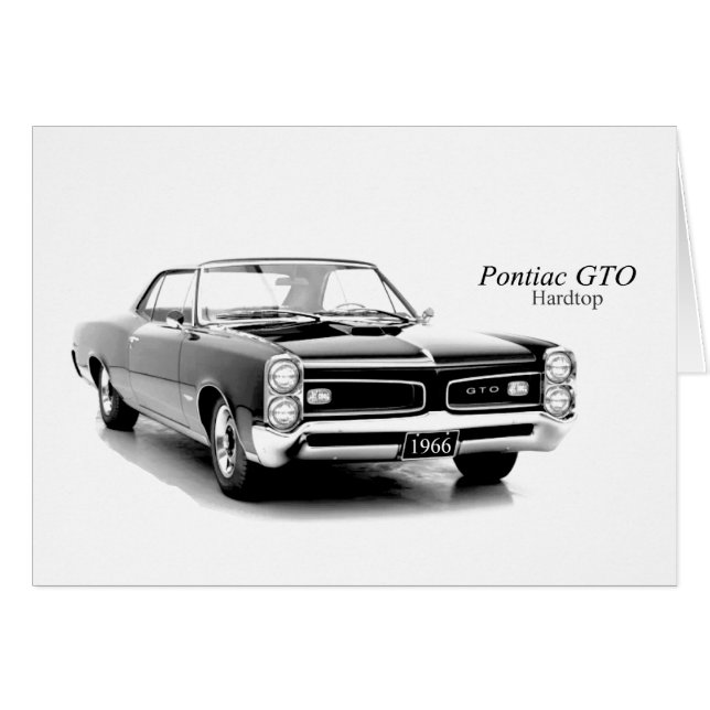 Carte automobile classique (Devant horizontal)