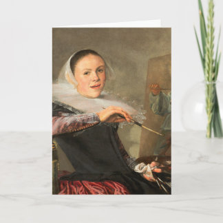 Carte Autoportrait de Judith Jans Leyster