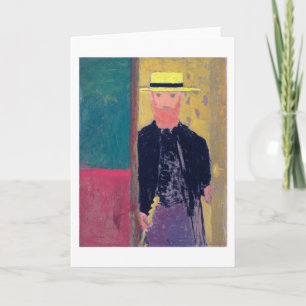 Carte Autoportrait (Homme porteur), Edouard Vuillard