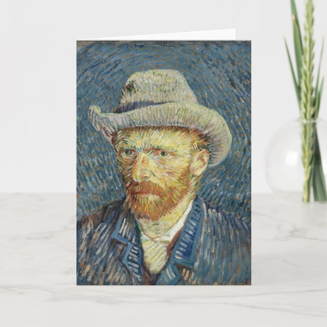 Carte Autoportrait | Vincent van Gogh (Devant)