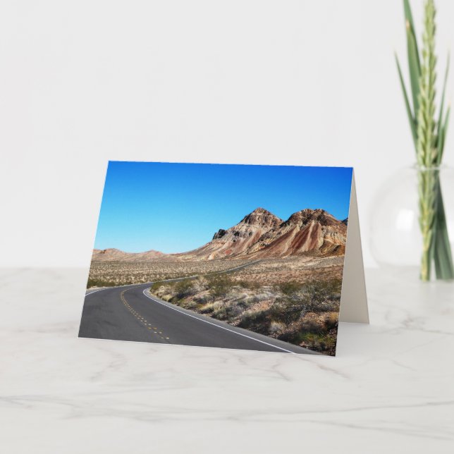 Carte Autour du virage, le paysage vibre à l'intérieur s (Devant)