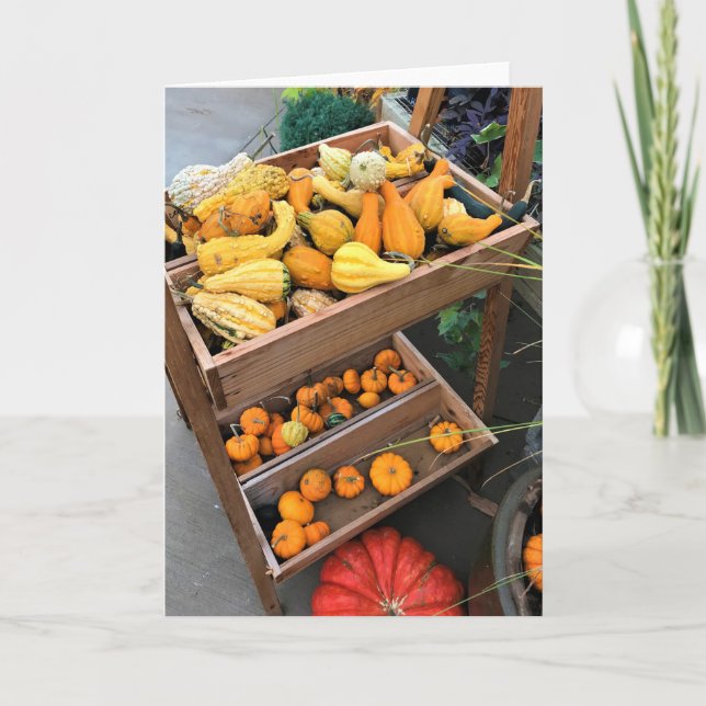 Carte Autumn Decor (Devant)