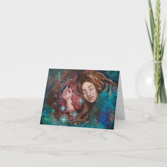 Carte "Autumn Fine art greeting card... (Devant)