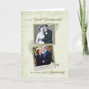 Carte Aux Grands-Parents pour leur __ème Anniversaire Al
