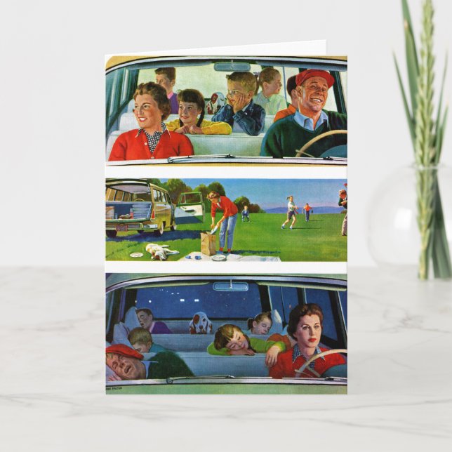 Carte Avant, pendant et après le pique-nique (Devant)