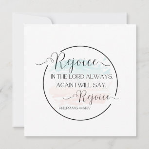 Carte avec couplet biblique