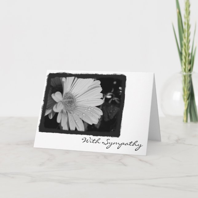 Carte Avec la sympathie (Devant)