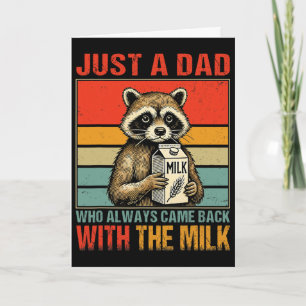 Carte Avec le lait Fête des pères Première fois papa Nou