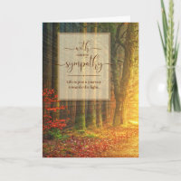 Avec Sympathie Lumière Divine dans la Forêt des Bo