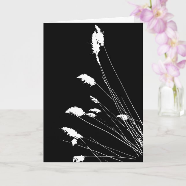Carte Avec une profonde sympathie (Orchidée)