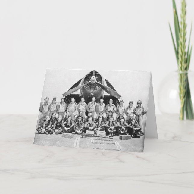 Carte Avenger Aviators pendant les 2ÈME GUERRE MONDIALE (Devant)