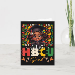 Carte Avenir mignon Hbcu Grad Melanin Black Girl Black S