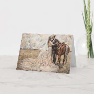 Carte Aventure & Amour Mariage Voyage Bénédiction