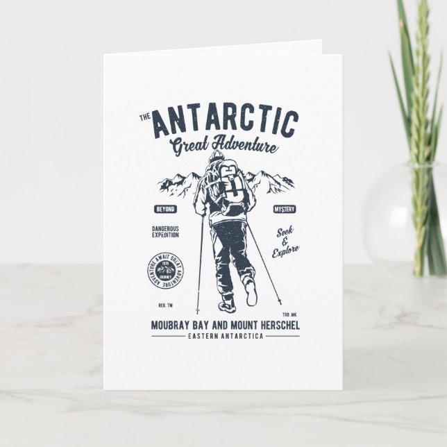 Carte Aventure Antarctique (Devant)