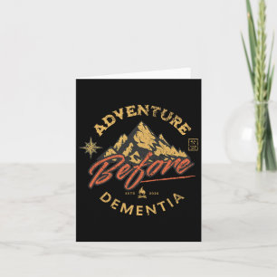 Carte Aventure avant la démence Hiker Hommes Femmes