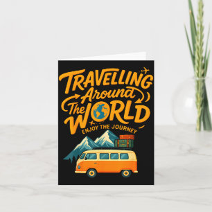 Carte Aventure de vie en van autour du monde Desi