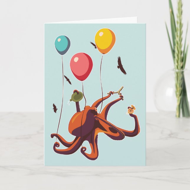Carte Aventure du ballon pieuvre (Devant)