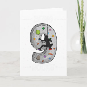 Carte Aventures d'escalade de roche pour enfant de 9 ans