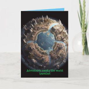 Carte Aventures loin du voyageur du monde