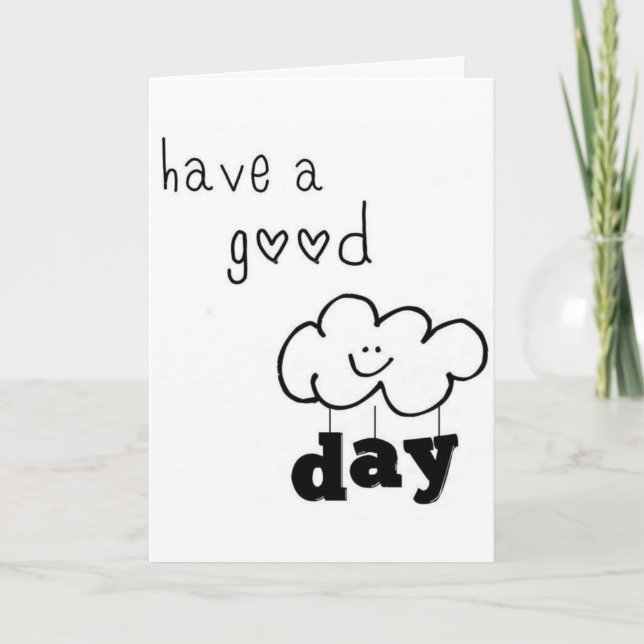 Carte AVEZ UN ***BON*** JOUR C'EST VOTRE 50e ANNIVERSAIR (Devant)