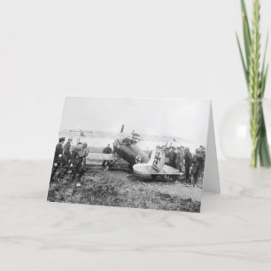 Carte Avion de chasse allemand WW1, années 1910