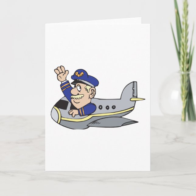Carte Avion de dessin (Devant)