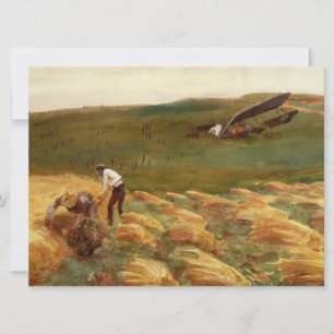 Carte Avion écrasé (par John Singer Sargent)
