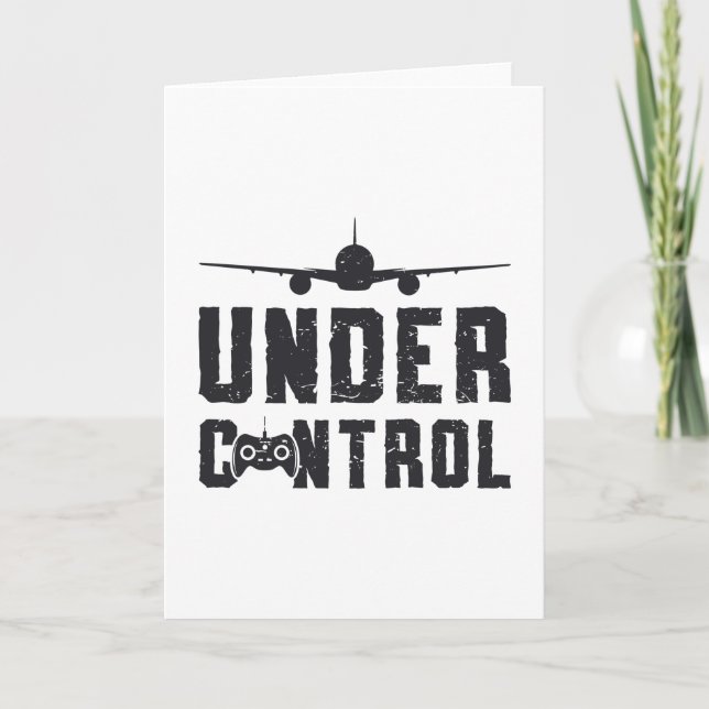 Carte Avion RC sous contrôle Avion pilote Avion RC Avion (Devant)