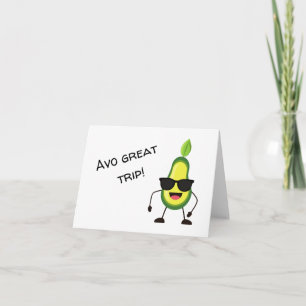 Carte Avo Great Trip Funny Pun Salutation