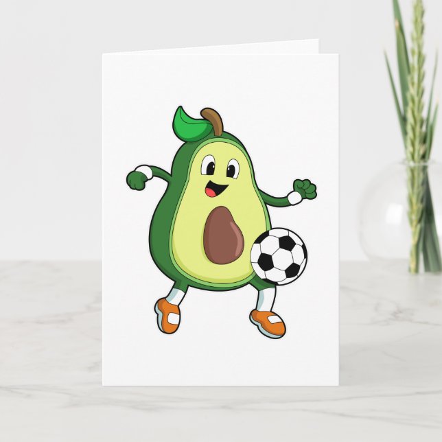 Carte Avocado à Soccer Sports (Devant)