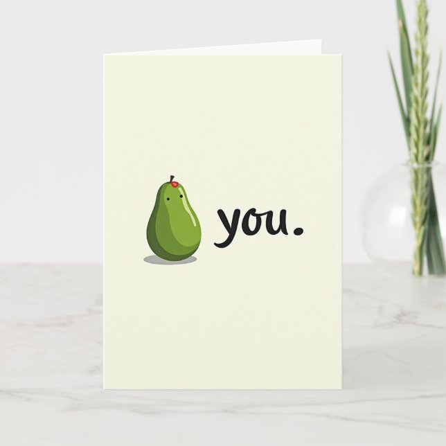 Carte Avocat Amour Vous (Devant)