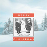 Carte Avocats légaux et un Snowman Cartoon Noël<br><div class="desc">Carte de Noël légale. Carte de Noël avec humour avec des avocats et un bonhomme de neige. Conception de carte pour les avocats,  les avocats,  les entreprises juridiques,  ou le droit et la profession juridique. Carte de Noël amusante à personnaliser avec vos propres détails et à envoyer à Noël.</div>