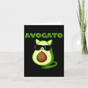 Carte Avogato Cat Cinco De Mayo Meow Avogado