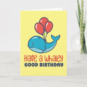 Carte Avoir Baleine Bon Anniversaire Belle Baleine