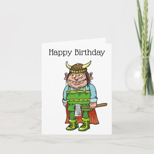 Carte Avoir un anniversaire très vif (Devant)
