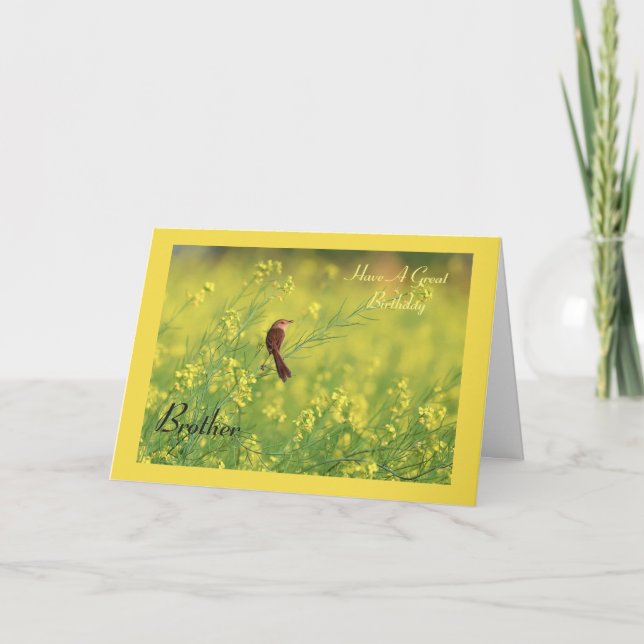 Carte Avoir un grand anniversaire (Devant)