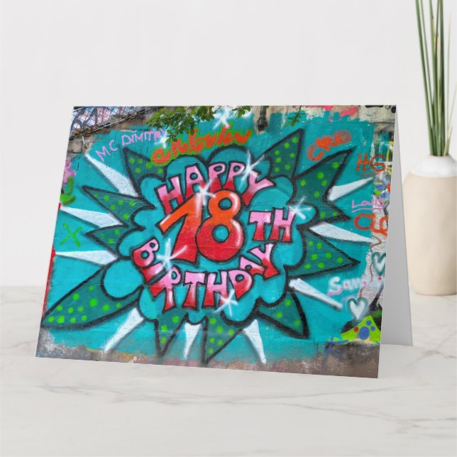 Carte Avoir Un Merveilleux 18ème Anniversaire (Devant)